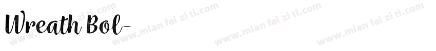 Wreath Bol字体转换
